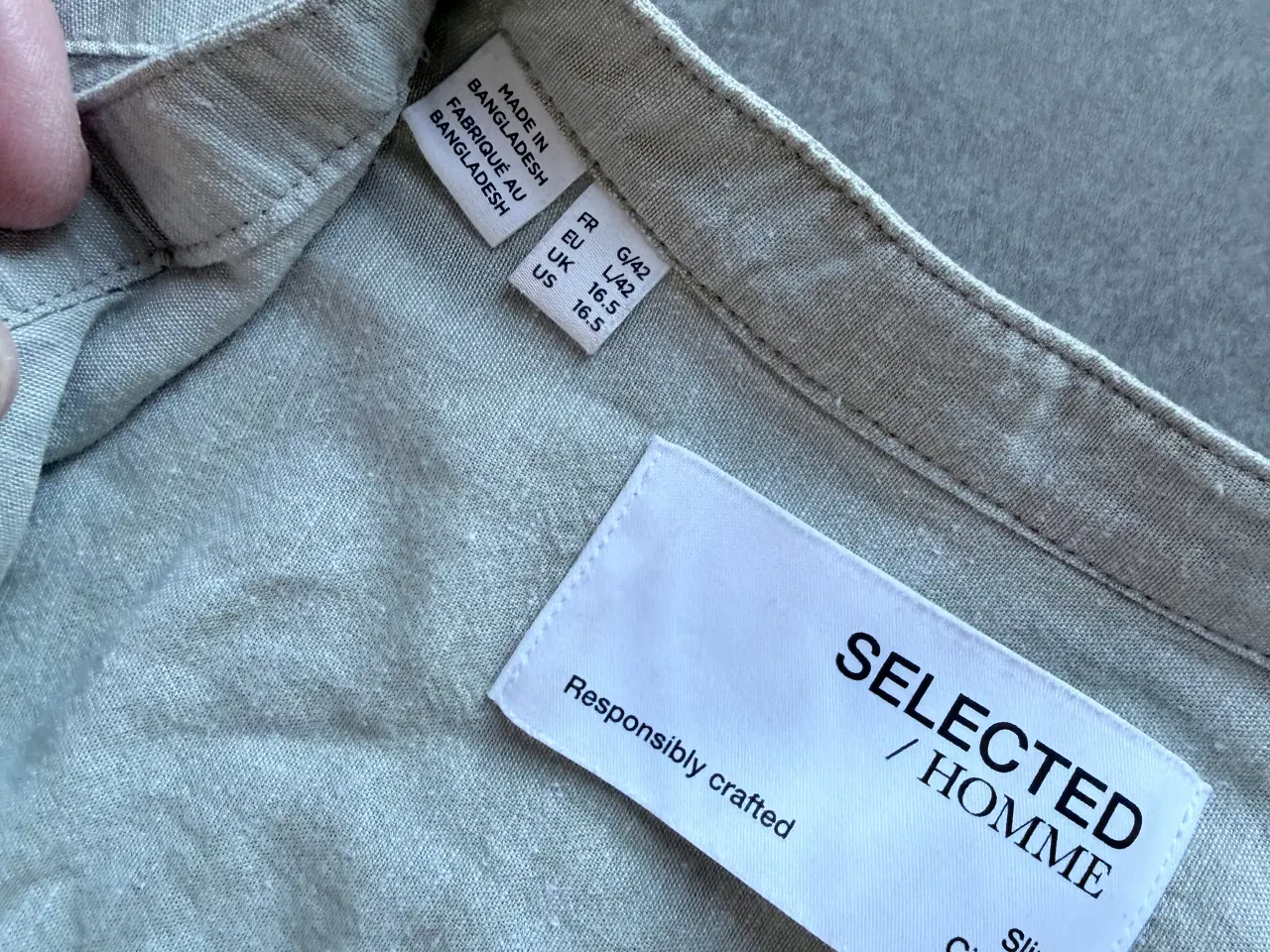 Billede 2 - Selected Homme, skjorte str. L