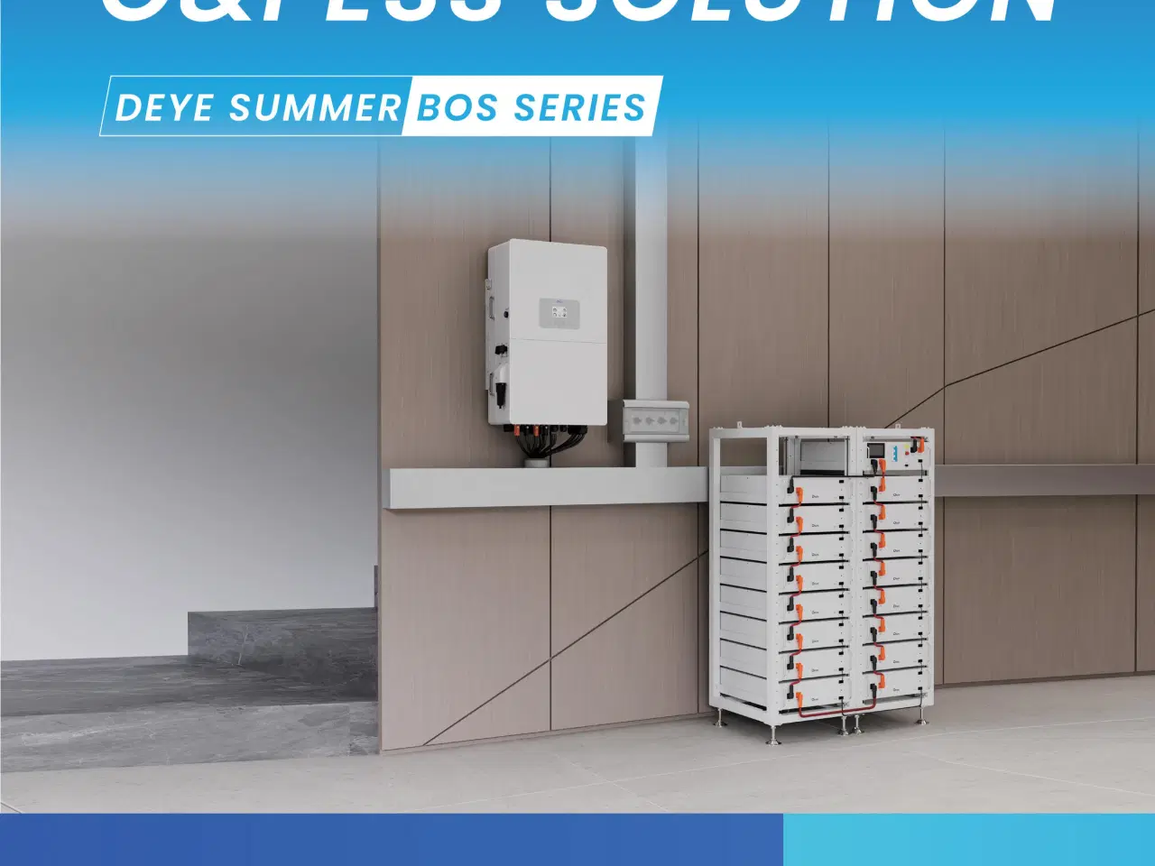 Billede 3 - Deye BOS-G Pro 5.12kWh High Voltage battery modul