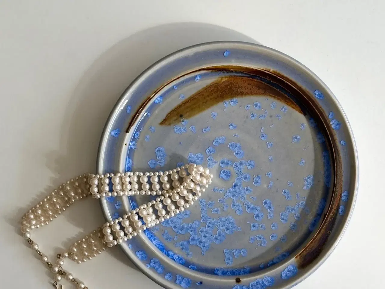 Billede 1 - Keramikfad m krystalglasur