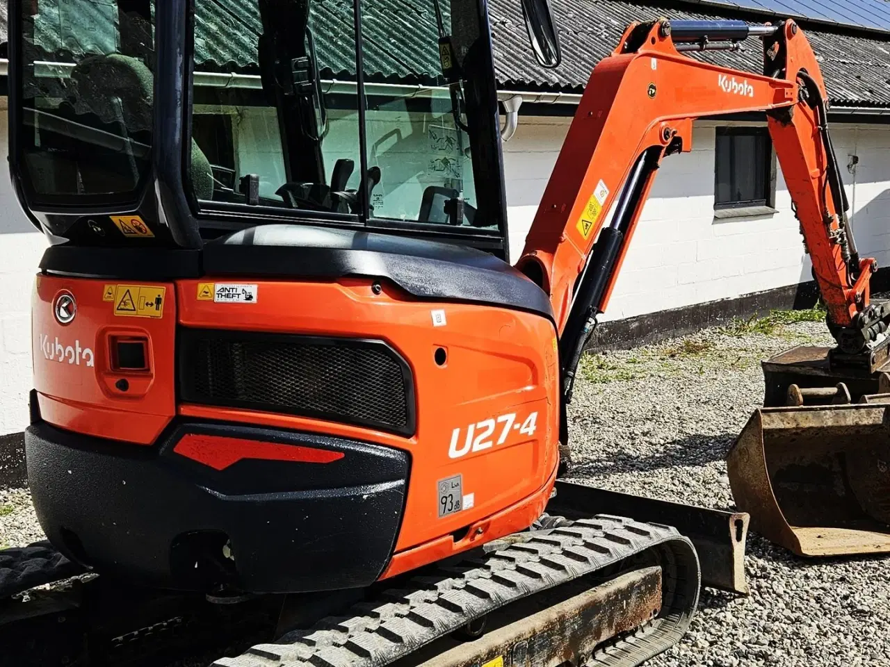 Billede 8 - Kubota U 27-4 / powertilt / skovlsæt / 3800 timer