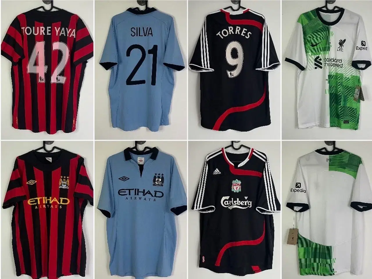 Billede 7 - 40+ originale fodboldtrøjer til salg 