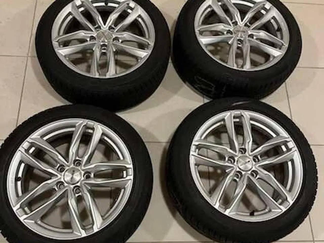 Billede 3 - Ekstrem velholdte Alu Vinter 205/50-17 5X112 ET45