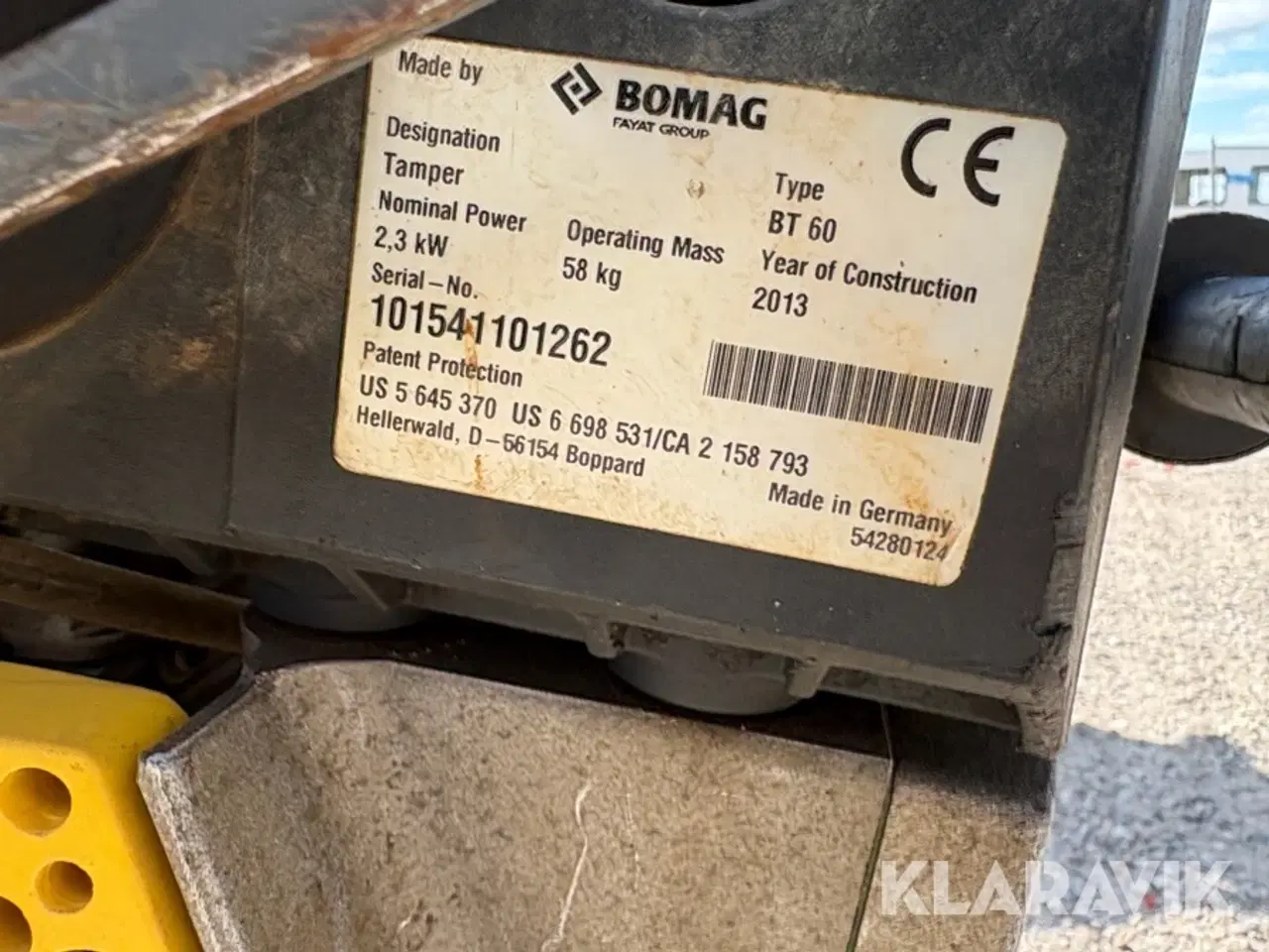 Billede 5 - Jordloppe Bomag BT 60