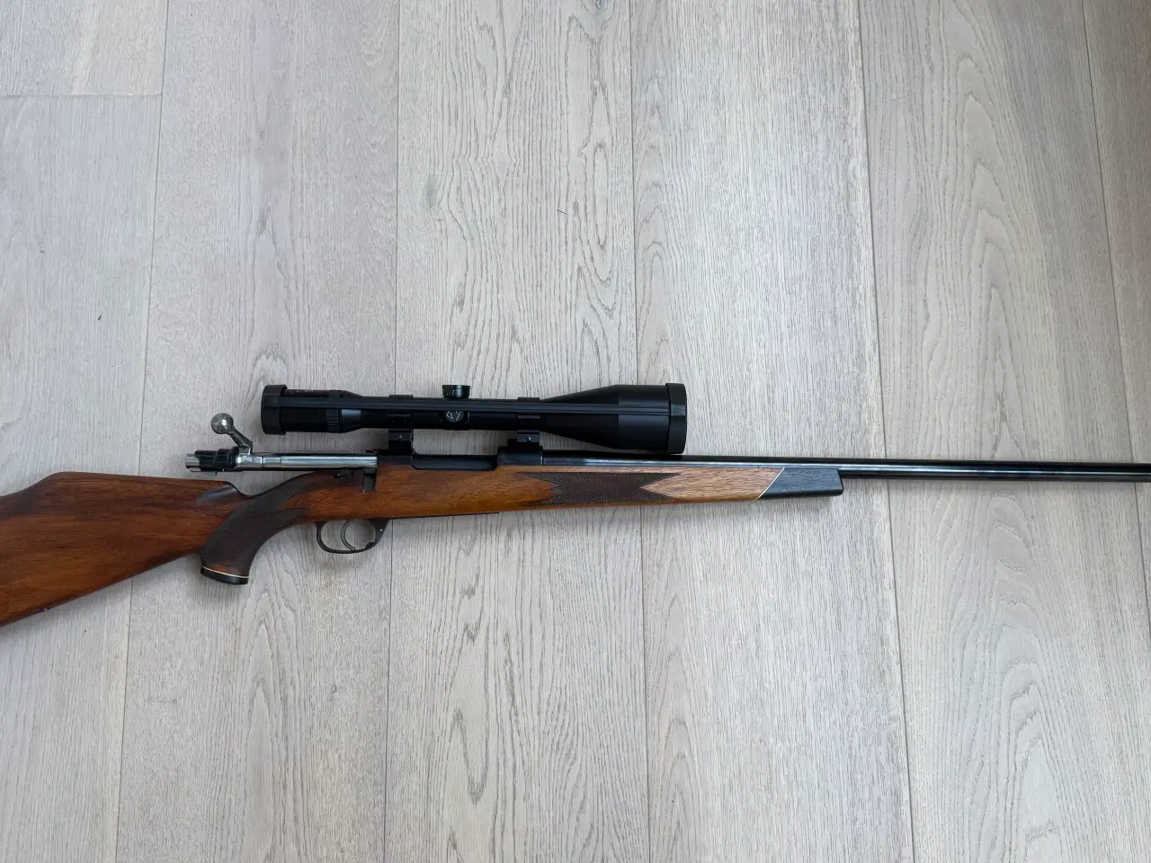 Billede 1 - Otterup M84 6,5x55 med svær pibe.