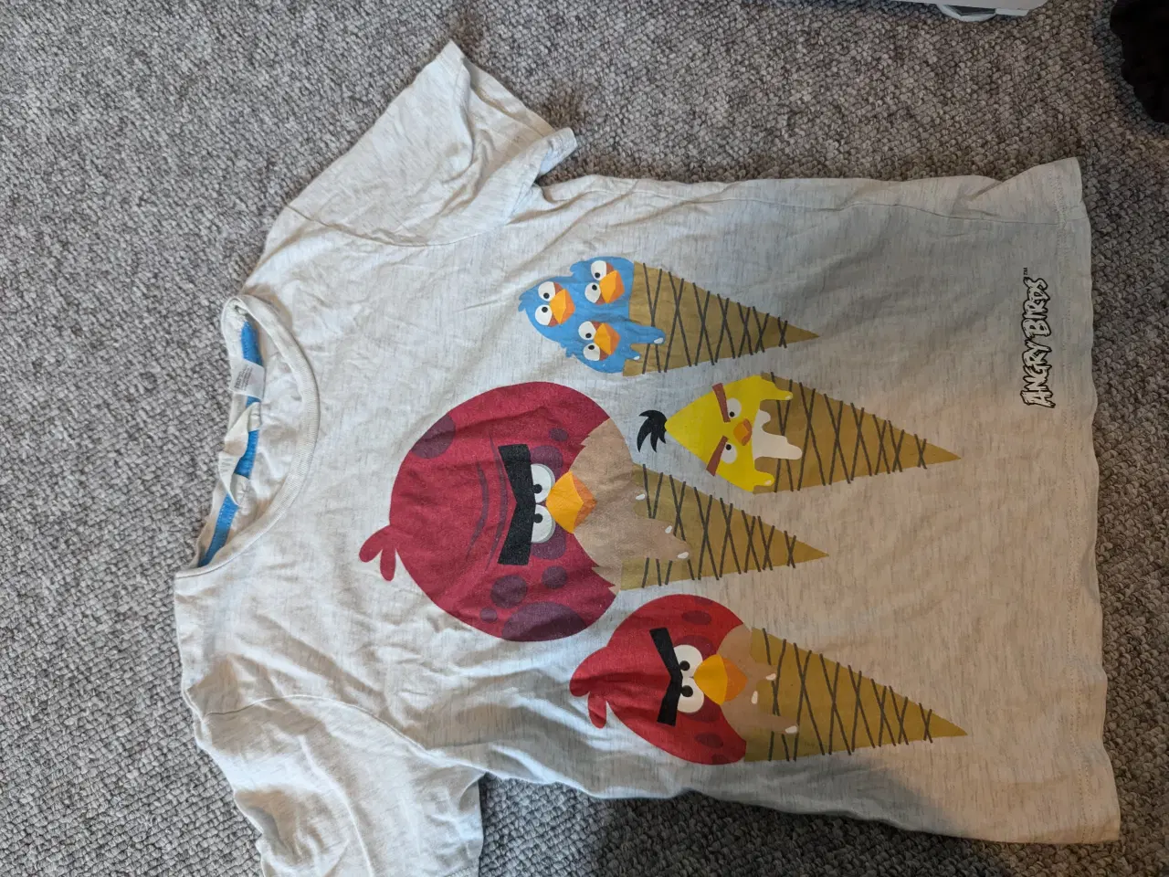 Billede 1 - Angry Birds t-shirt 128