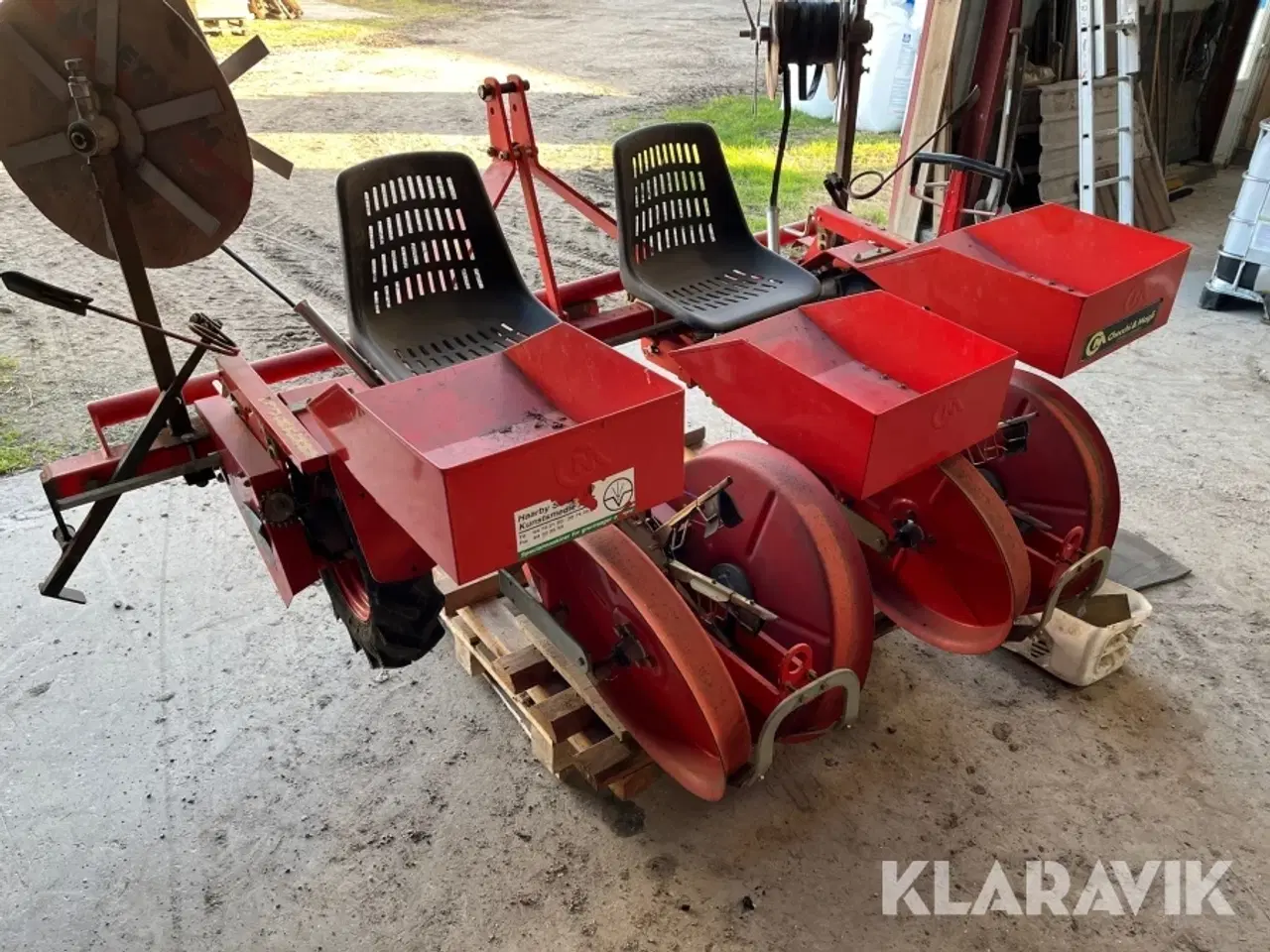 Billede 2 - Plantemaskine Checchi&Magli 2 rækker