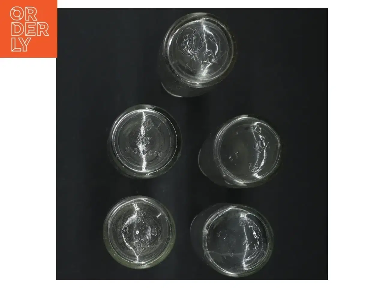 Billede 2 - Mælke-flødeflasker Genbrugsglasflasker (str. H. 17,5 cm. 20 ml)