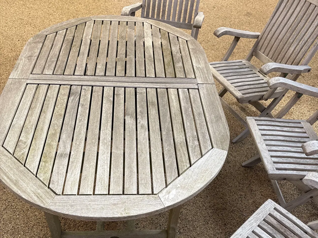 Billede 2 - Teak udtræks havebord Royale Teak
