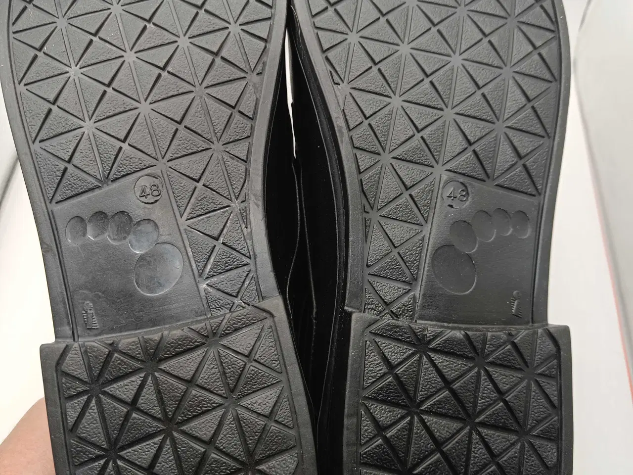 Billede 7 - New Feet sort læder sko 48str