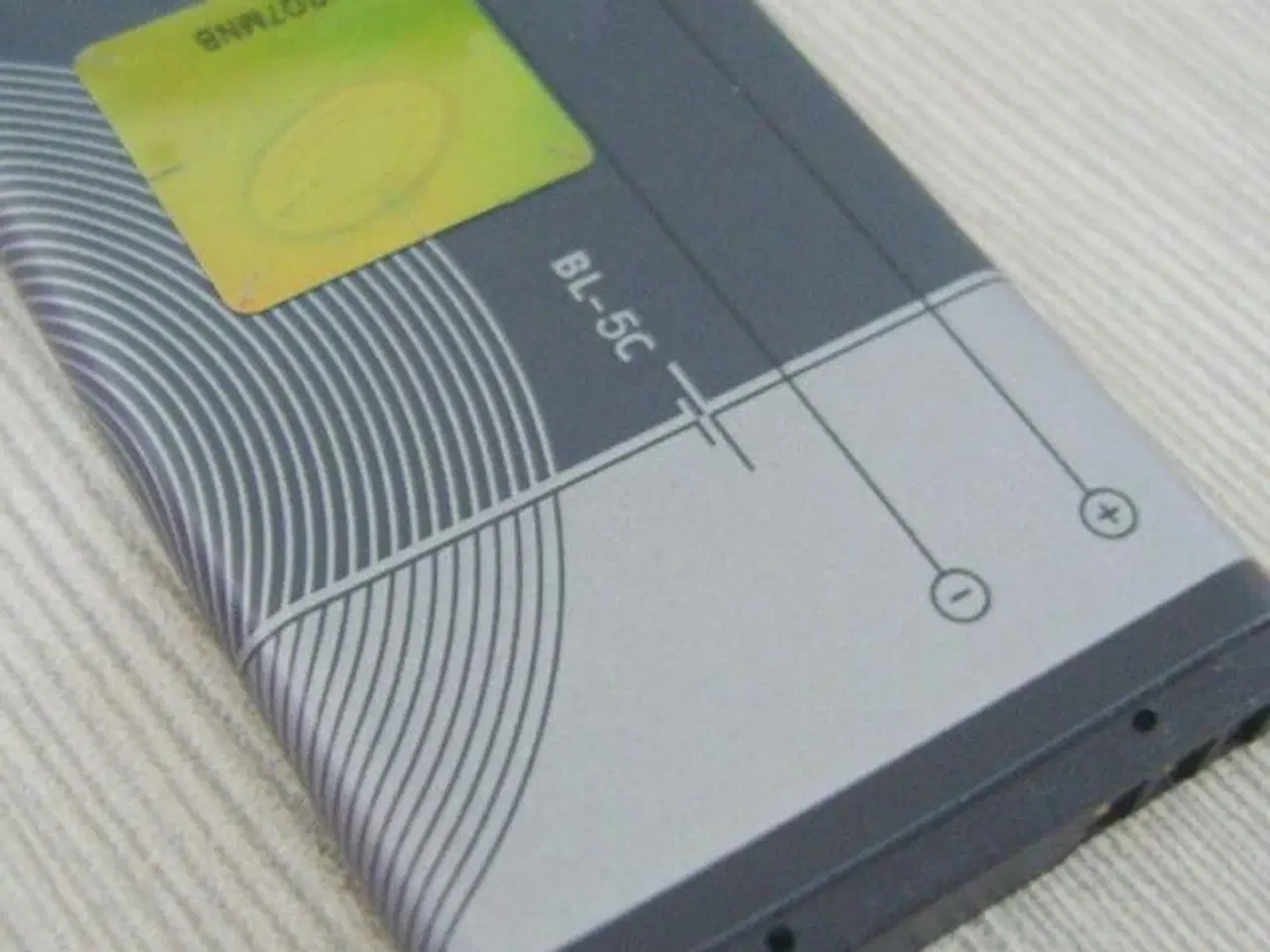 Billede 1 - Originalt Nokia BL-5C Batteri Li-Ion 1020 mAh
