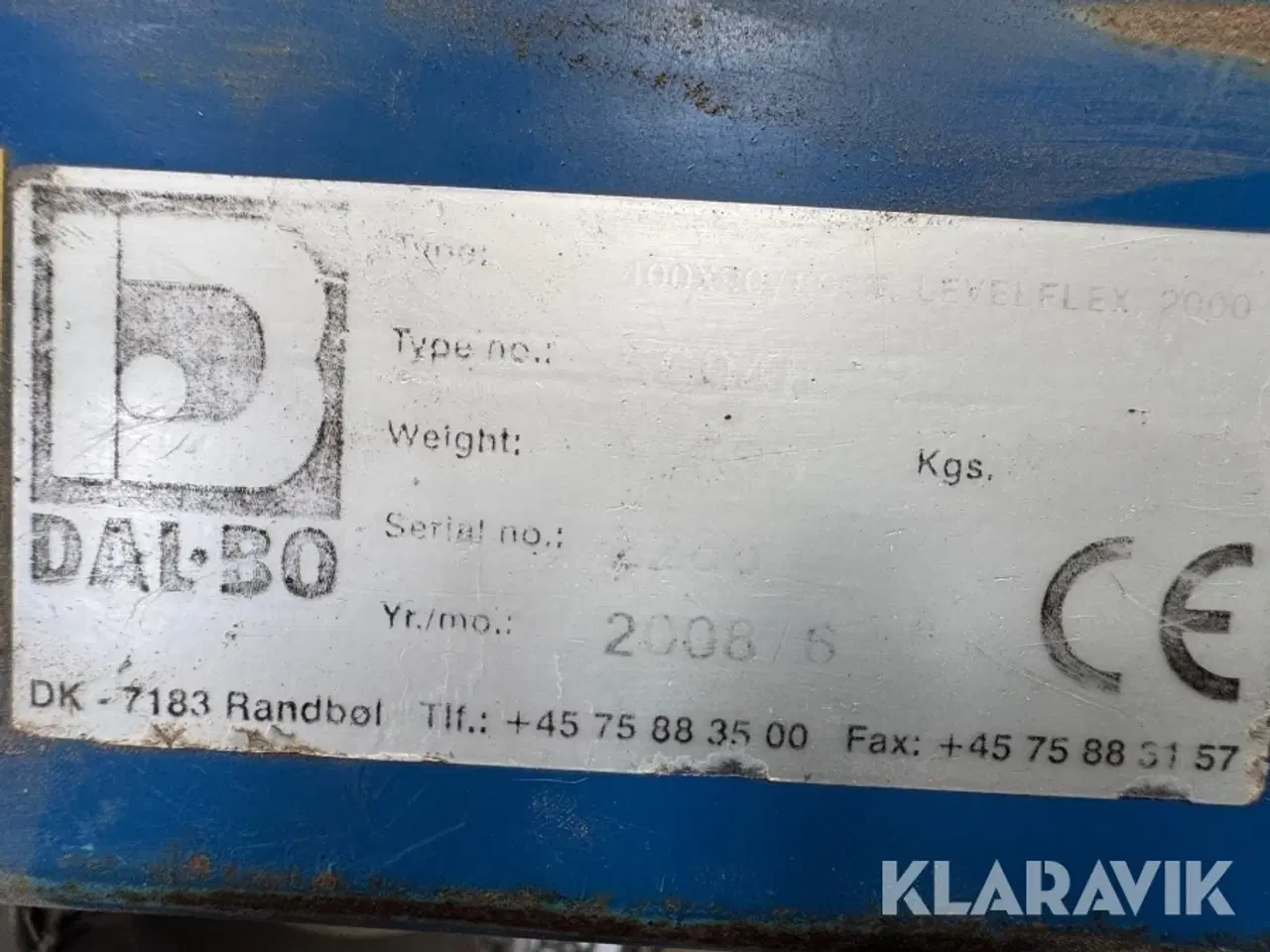 Billede 5 - Jordpakker Dal•Bo Levelflex 2000