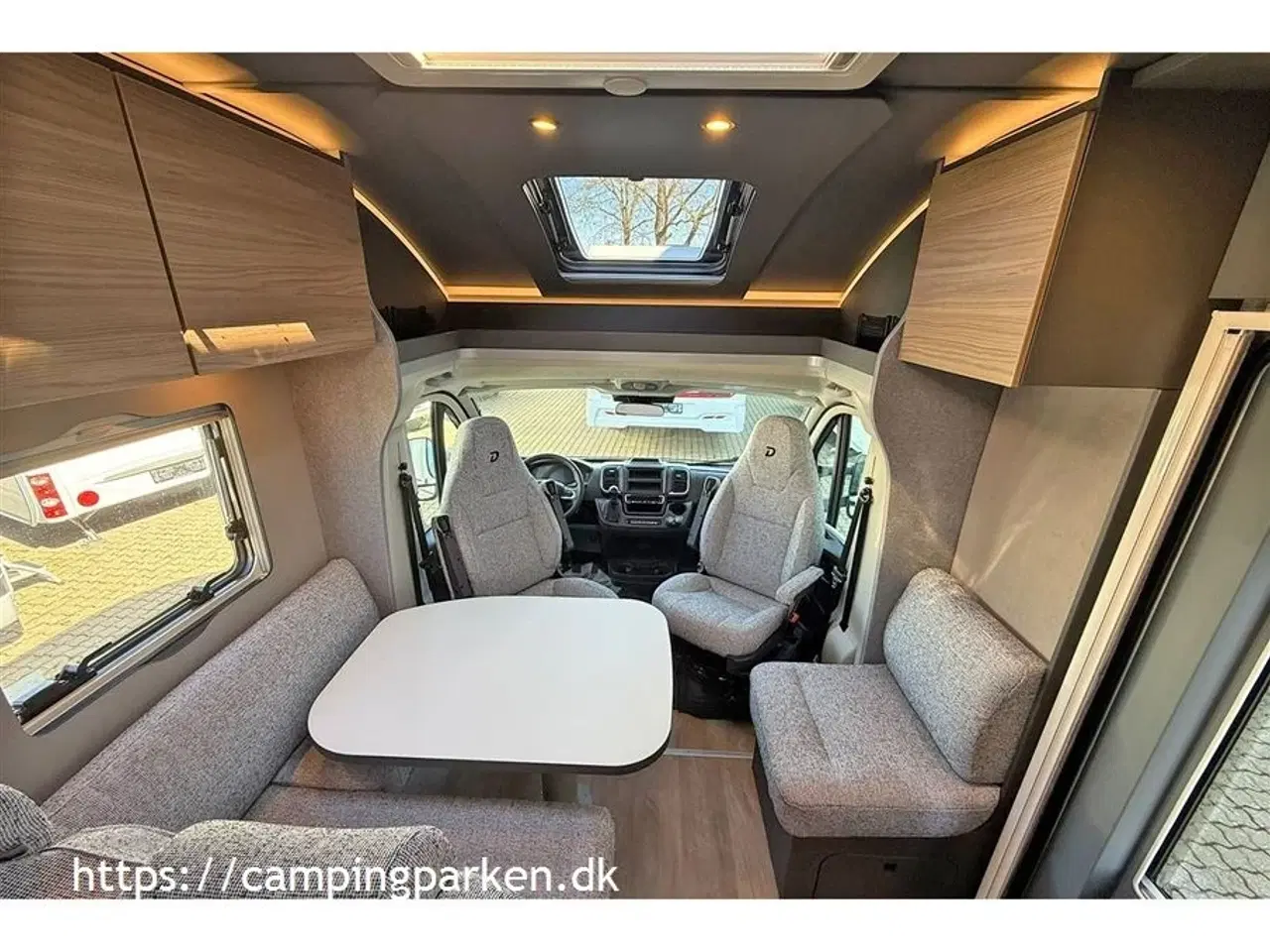 Billede 5 - 2025 - Dethleffs Super flot, nyudviklet Dethleffs Trend, automatgear, enkeltsenge, L-siddegruppe