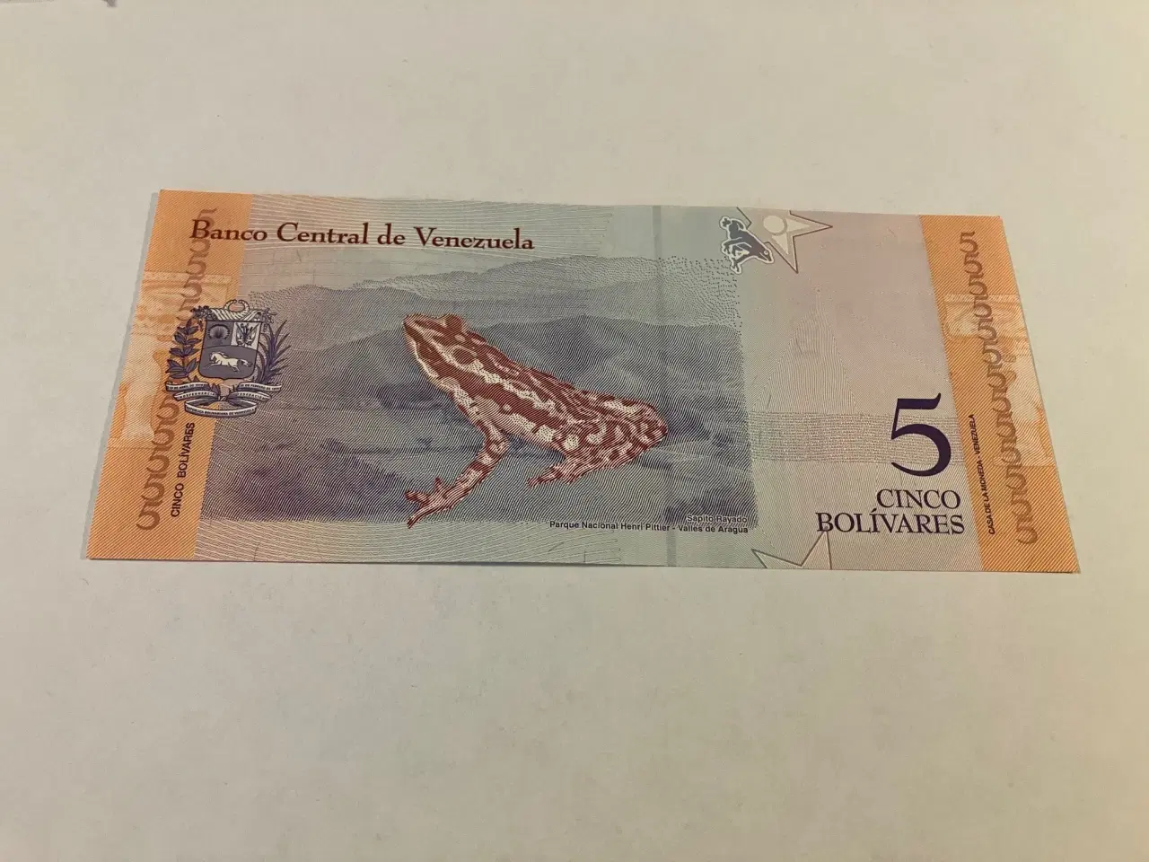 Billede 1 - 5 Bolivares Venezuela