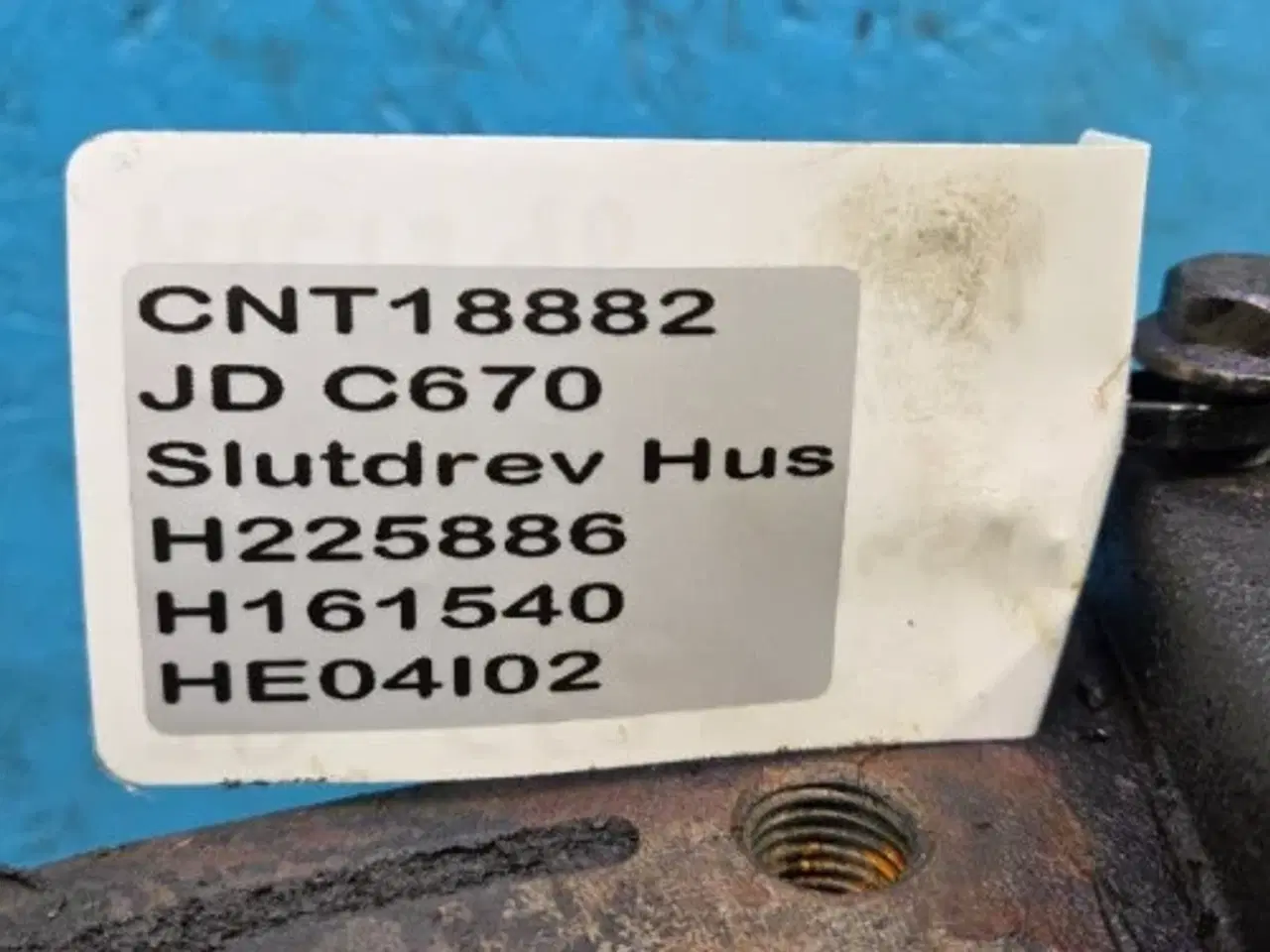 Billede 12 - John Deere C670 Slutdrev Hus H225886