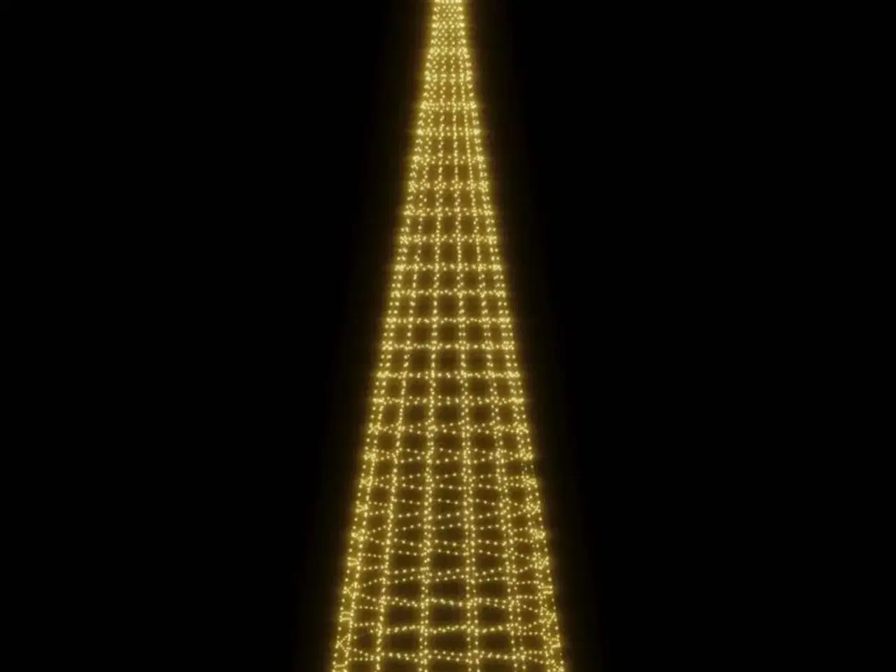 Billede 3 - LED-juletræ til flagstang 3000 LED'er 800 cm varmt hvidt lys