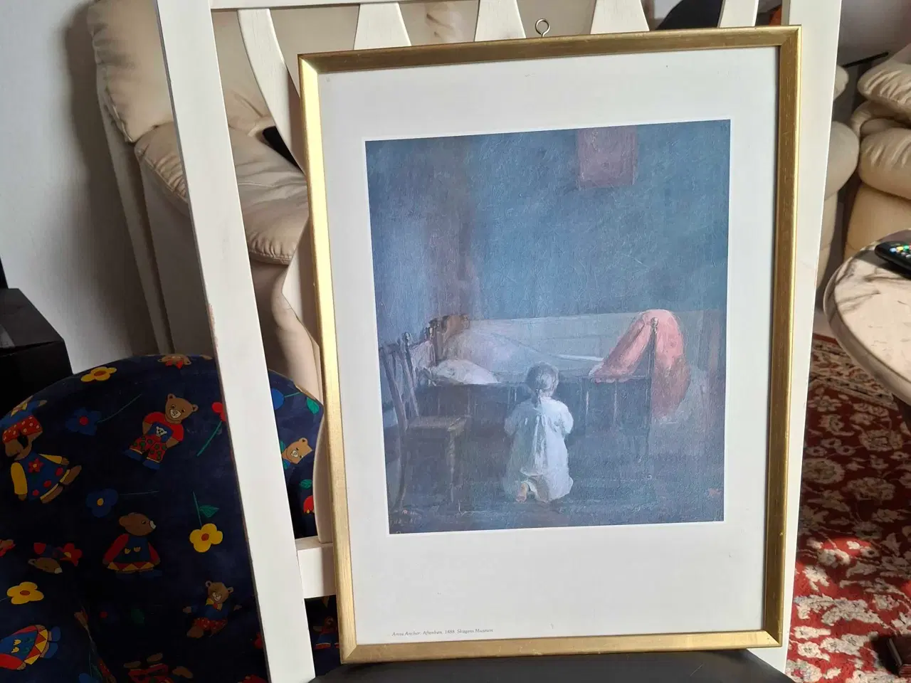 Billede 2 - Smukt Anna Ancher Tryk - "Aftenbøn" (1888) 