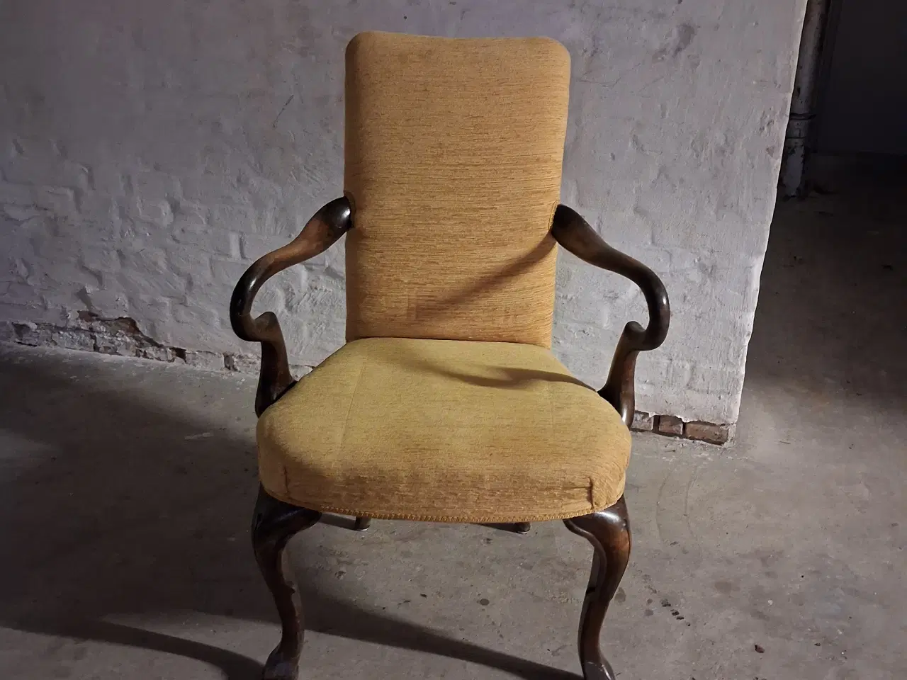 Billede 1 - Dekorativ armstol fra ca 1930erne