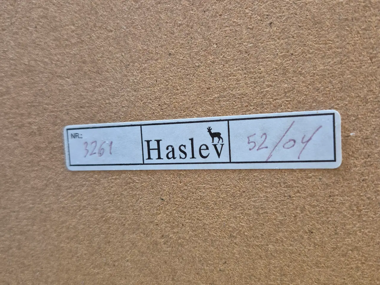 Billede 3 - Haslev sofabord i eg med kakler og stål