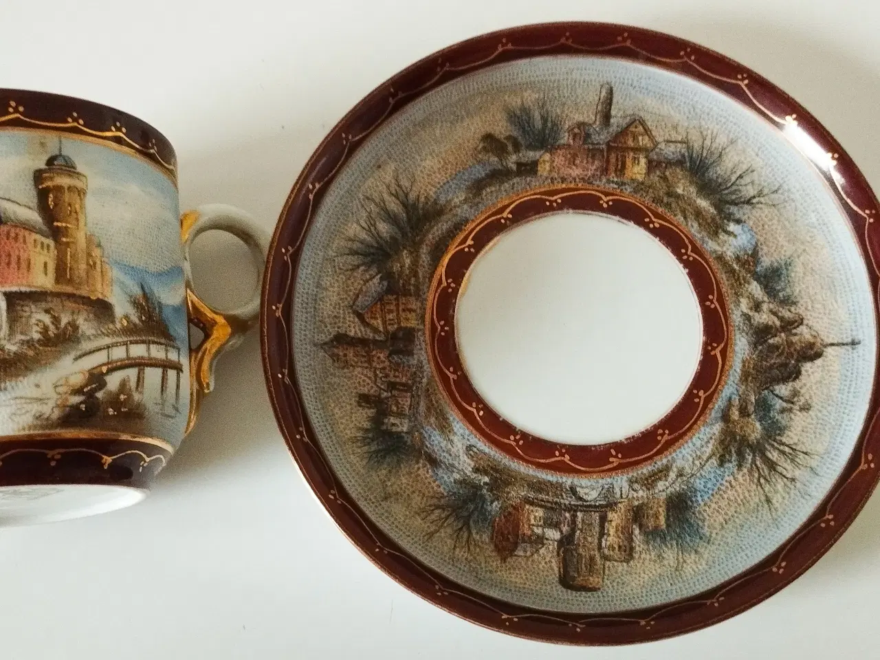 Billede 2 - Antik porcelæn kaffesæt, TETTAU, Germany, 123-140å