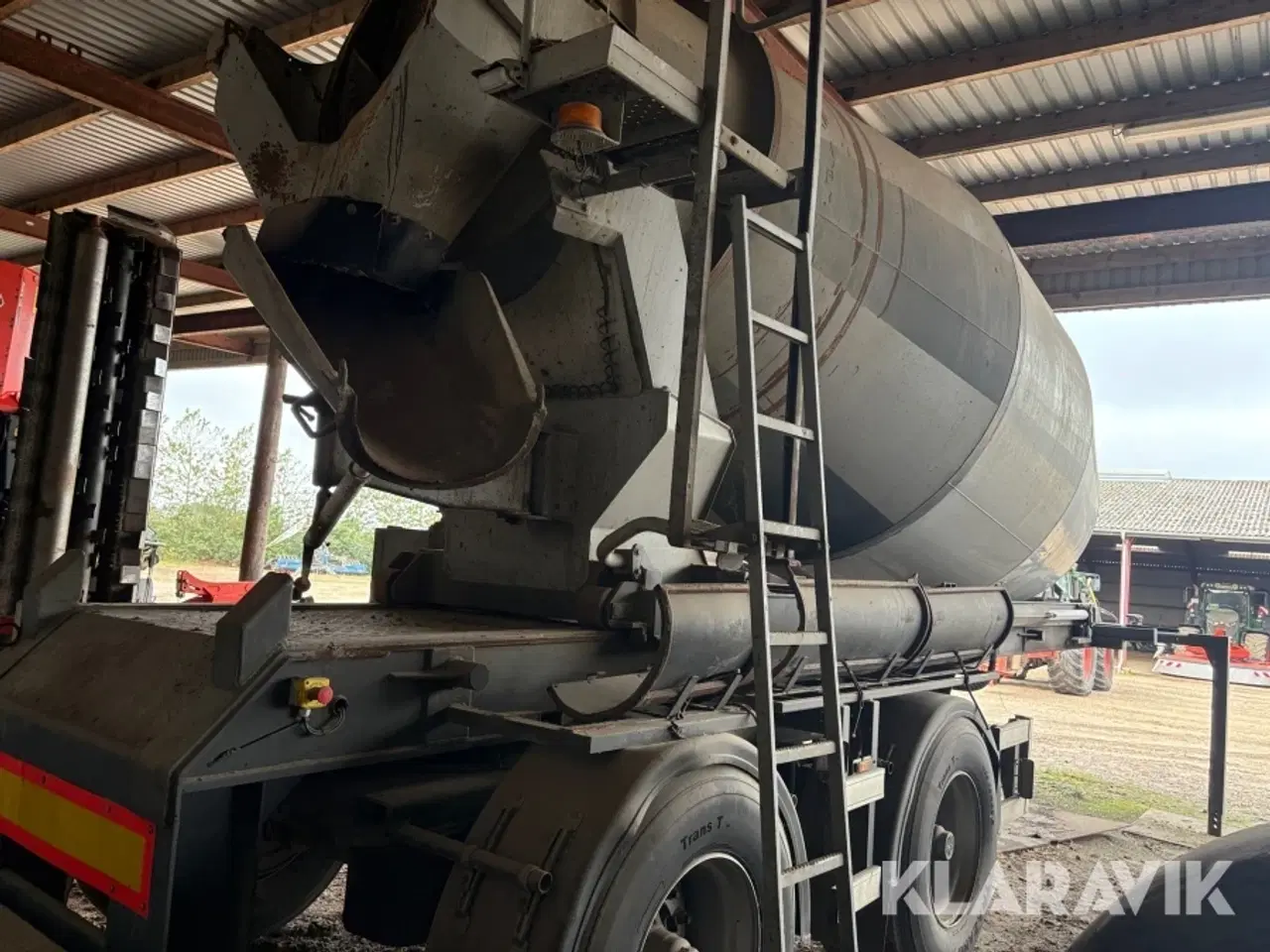 Billede 3 - BetonTrailer Euromix beton EM 12 R