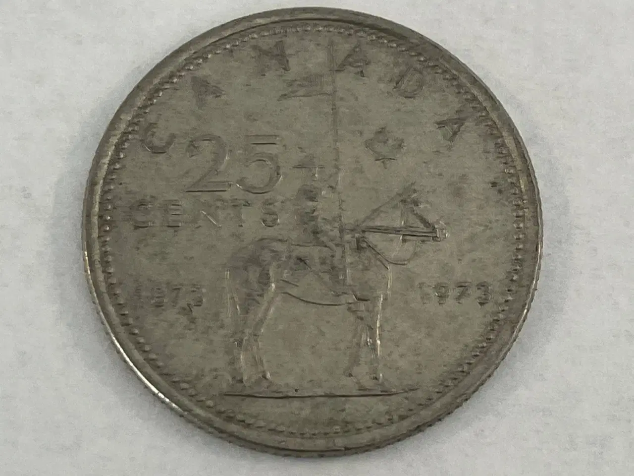 Billede 1 - 25 Cents Canada 1973