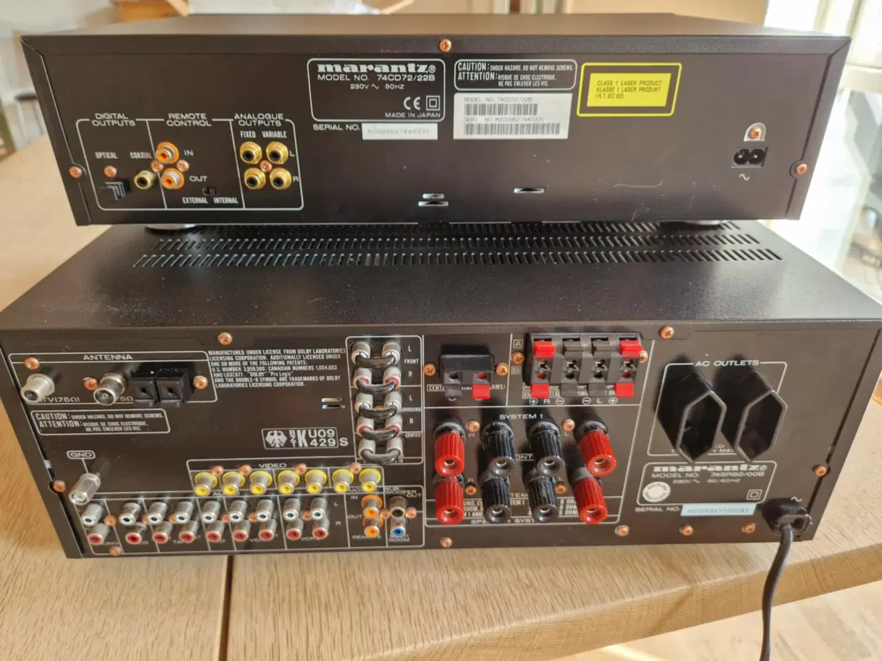 Billede 3 - Marantz High End Reciever stereoanlæg og CD 