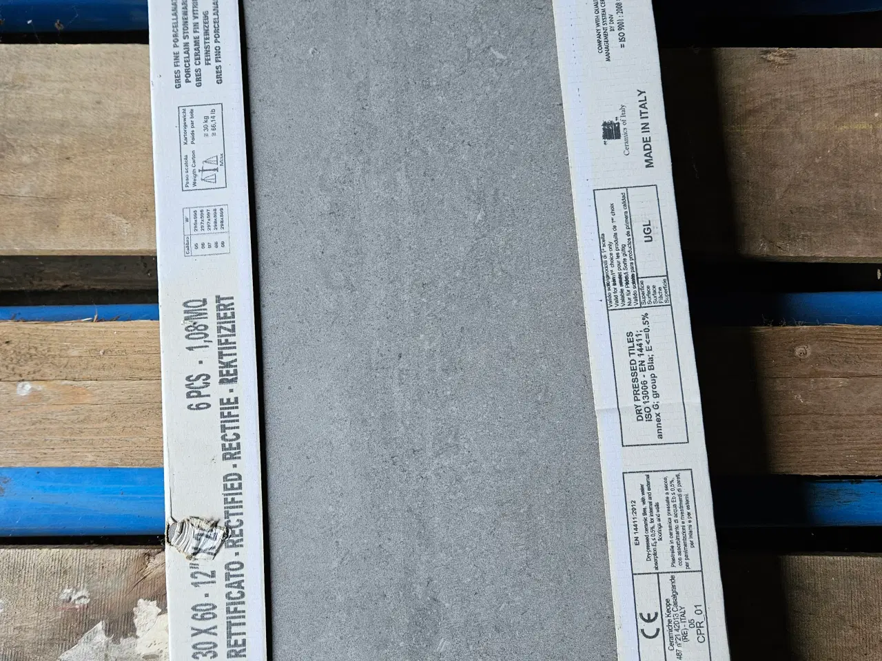 Billede 6 - Gulv- og vægklinke grå 30x60 cm 