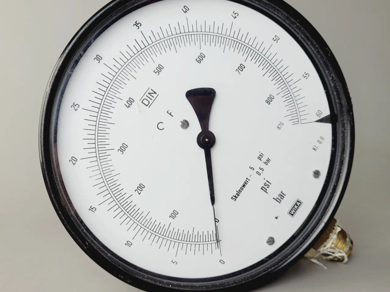 Billede 2 - ⭐️· 🛠️ WIKA Industri Trykmåler / Manometer 60 bar