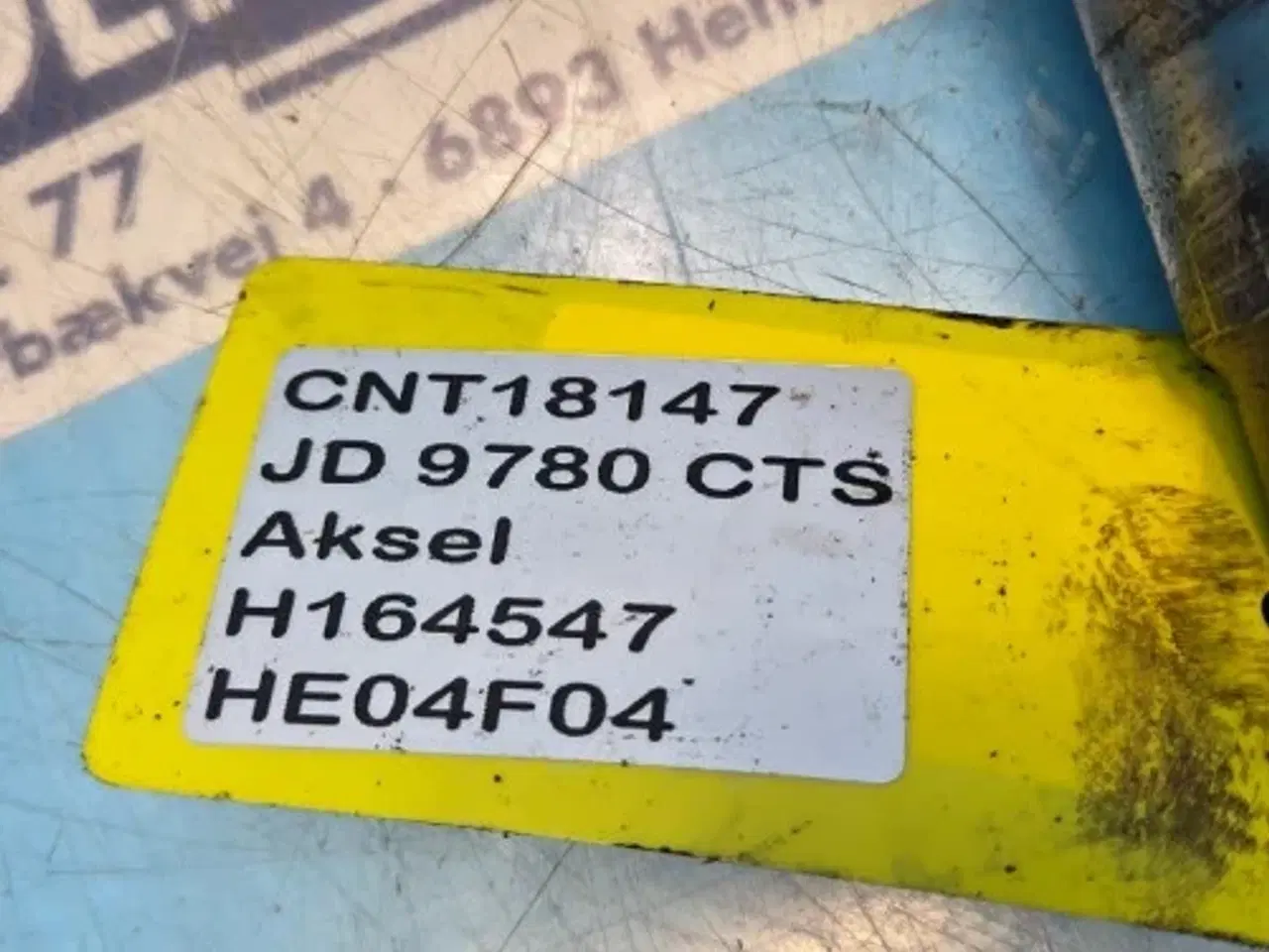 Billede 12 - John Deere 9780 Aksel H164547