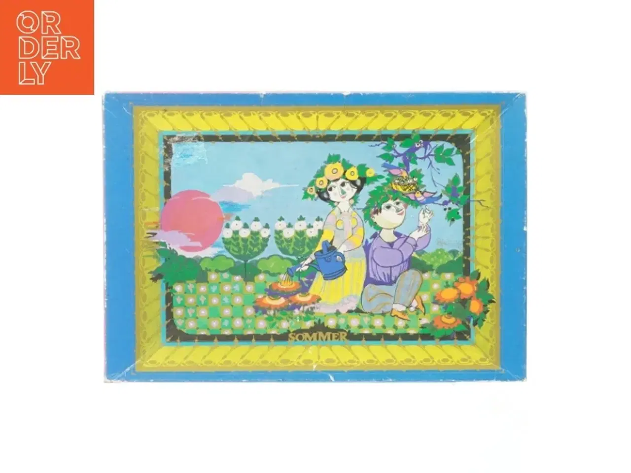 Billede 1 - Bjrn Wiinblad Sommer puslespil fra Bjrn Wiinblad (str. 49 x 36 cm)