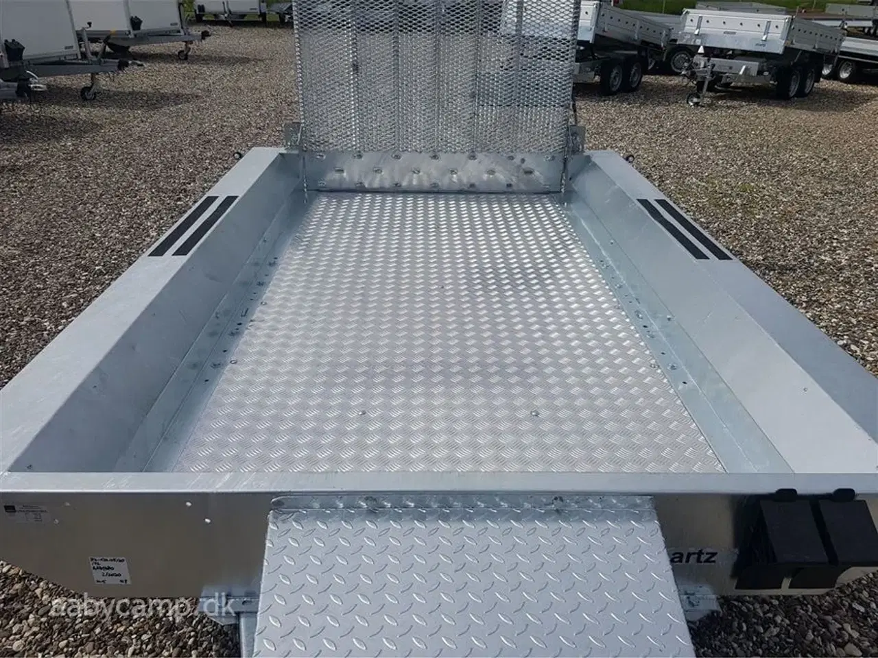 Billede 6 - 0 - Martz Builder 3 3015 Træ/Alu gulv 3000 kg   Maskintrailer Builder 3 3015 2 akslet 3000 kg