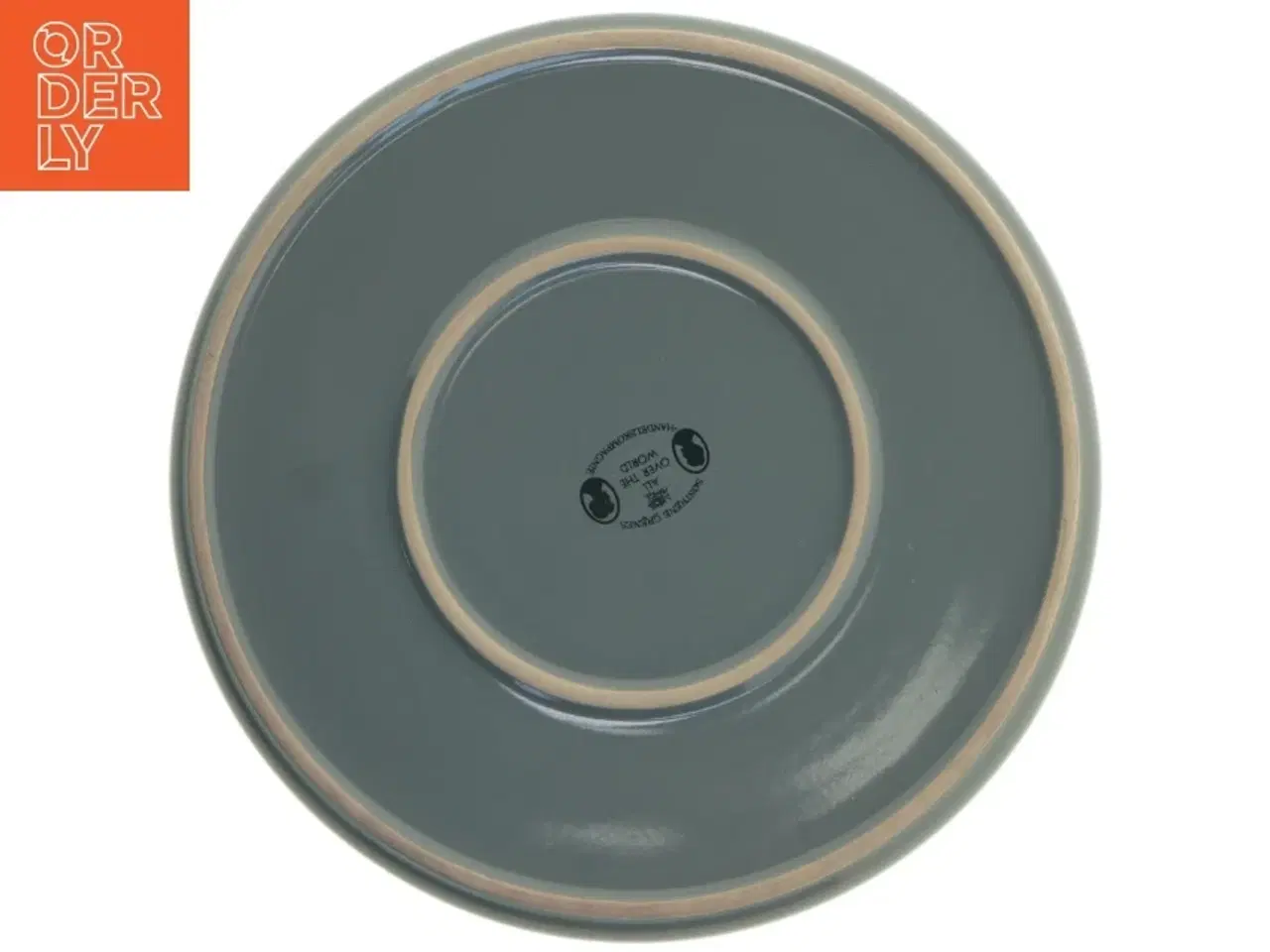 Billede 4 - Grå keramik tallerkener fra Sustainable Orphans (str. Ø ø 25 cm. 4 styk)