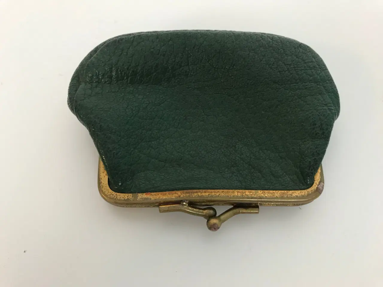 Billede 4 - Lille grøn læderpung (vintage)