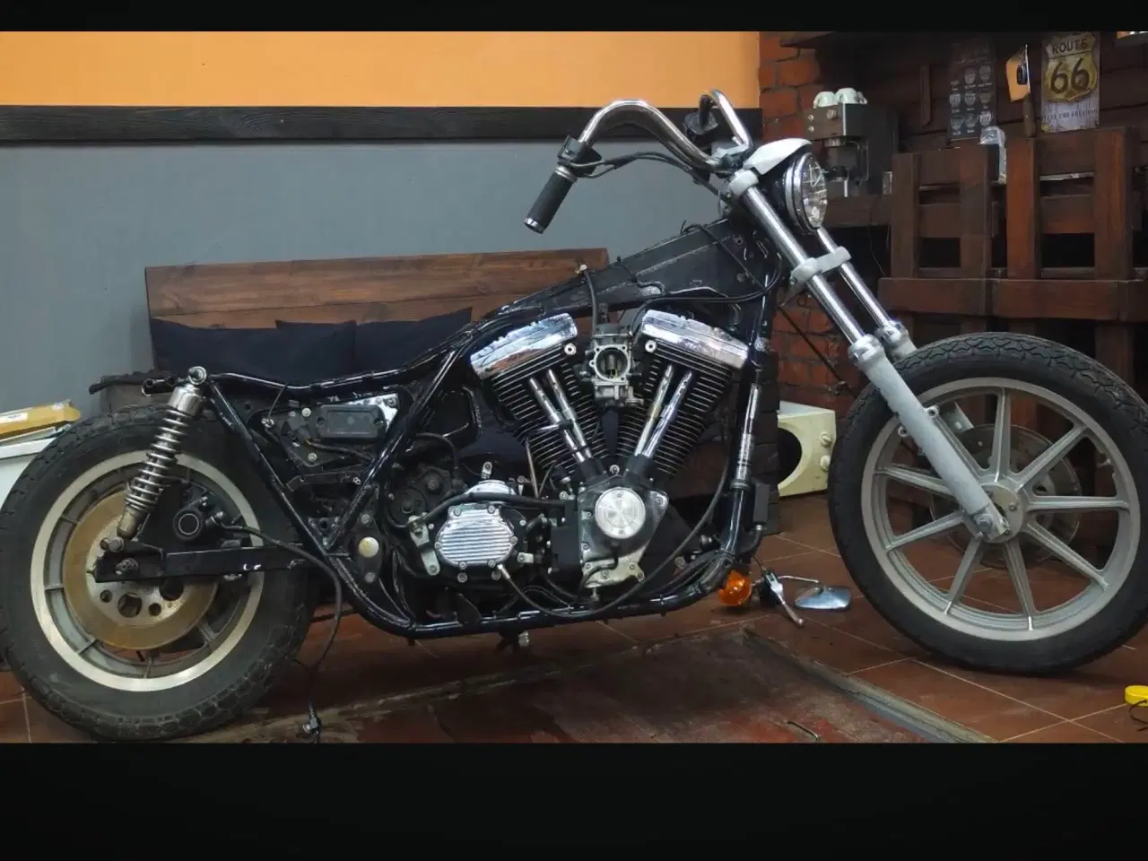 Billede 1 - Harley FXR Projekt med EVO søges!
