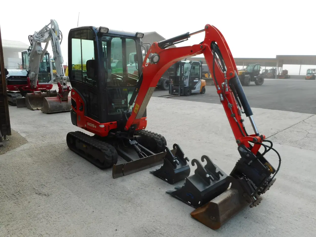 Billede 9 - Kubota KX019-4 ( 1.855kg ) POWERTILT + hydr. SW