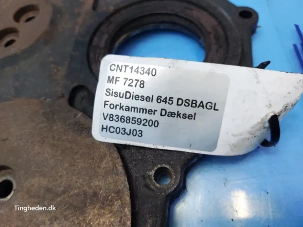 Billede 13 - SisuDiesel 645 DSBAEL Forkammer Dæksel V836859200