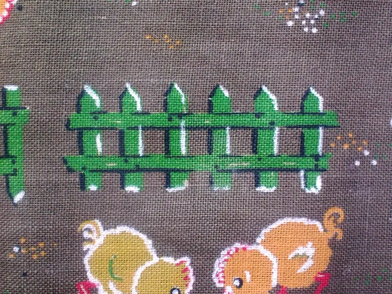 Billede 2 - Dansk tekstil tryk retro påskedug bordløber