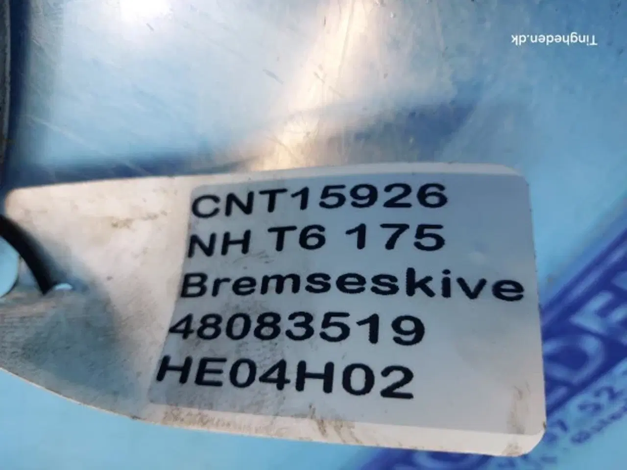 Billede 10 - New Holland T6 Bremseskive 48083519