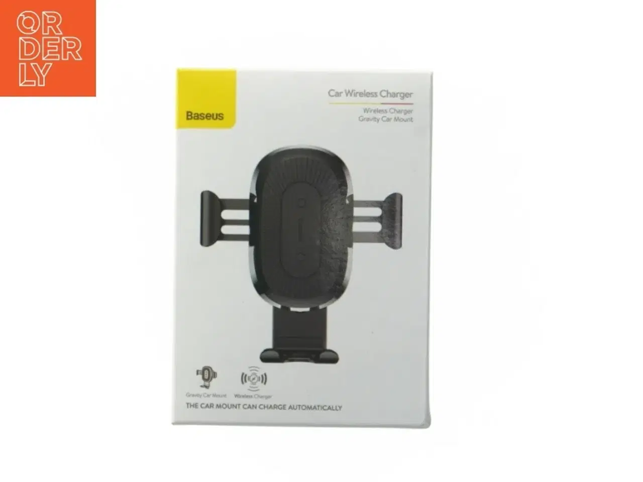 Billede 1 - Trådløs biloplader og telefonholder fra Baseus