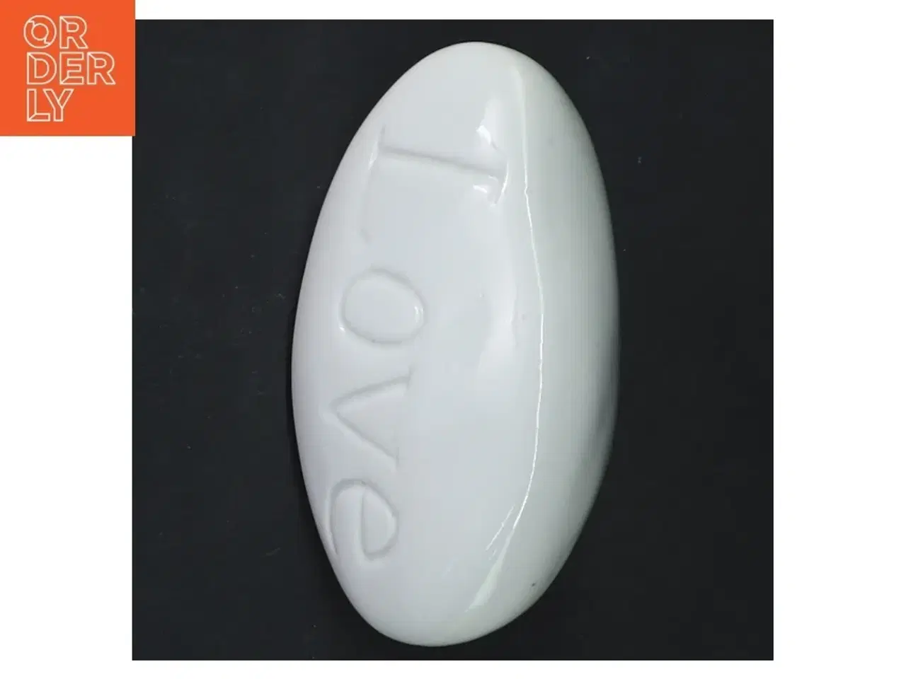 Billede 3 - Dekorativ sten med indgravering (str. 10x5 cm)