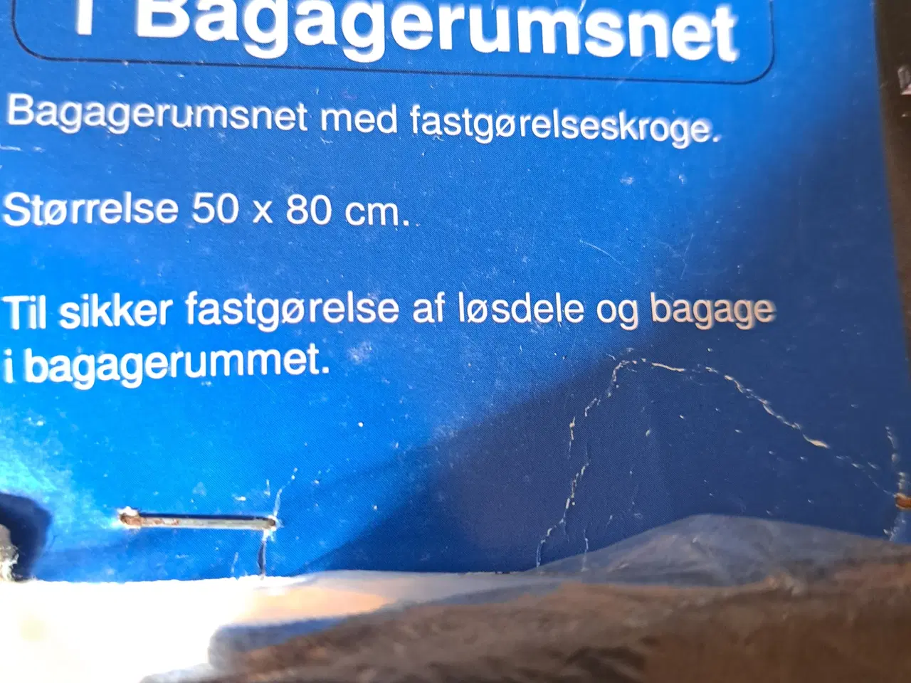 Billede 1 - Bagagerums net mål 50 × 80 cm det er nyt