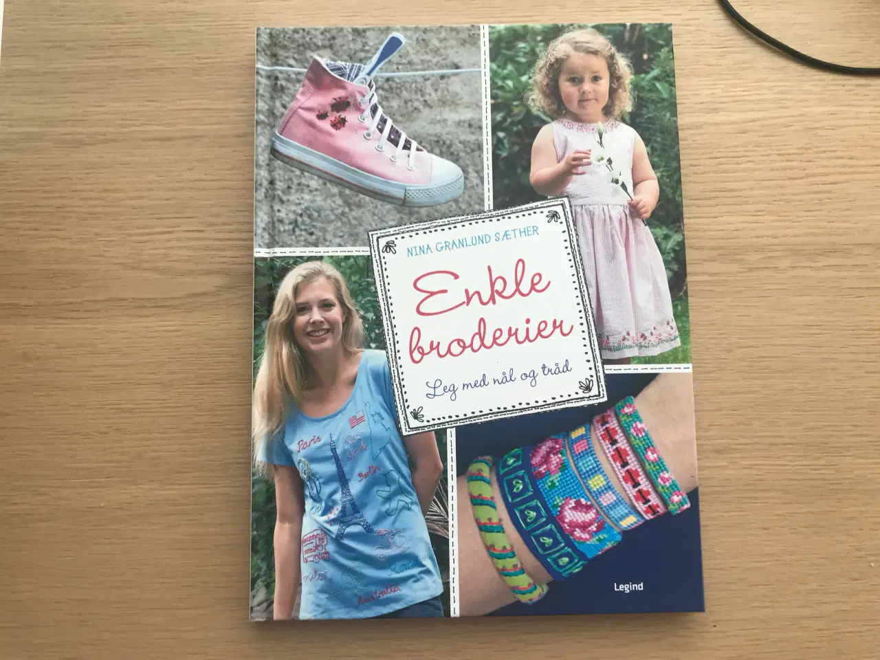 Billede 1 - Enkle broderier - Leg med nål og tråd
