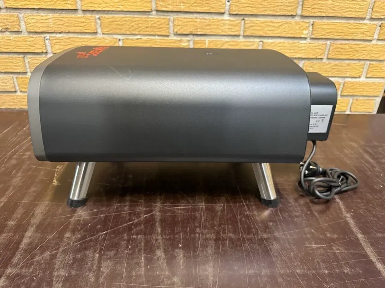 Billede 5 - Elektrisk 12" pizzaovn med pizzasten 2200W