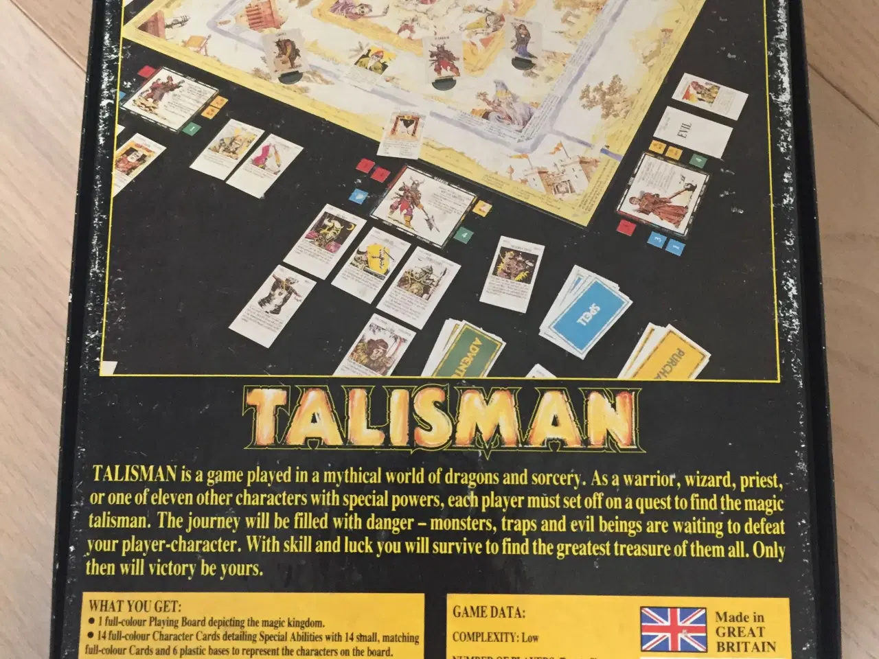 Billede 2 - Talisman (2nd Edition, 1985) brætspil