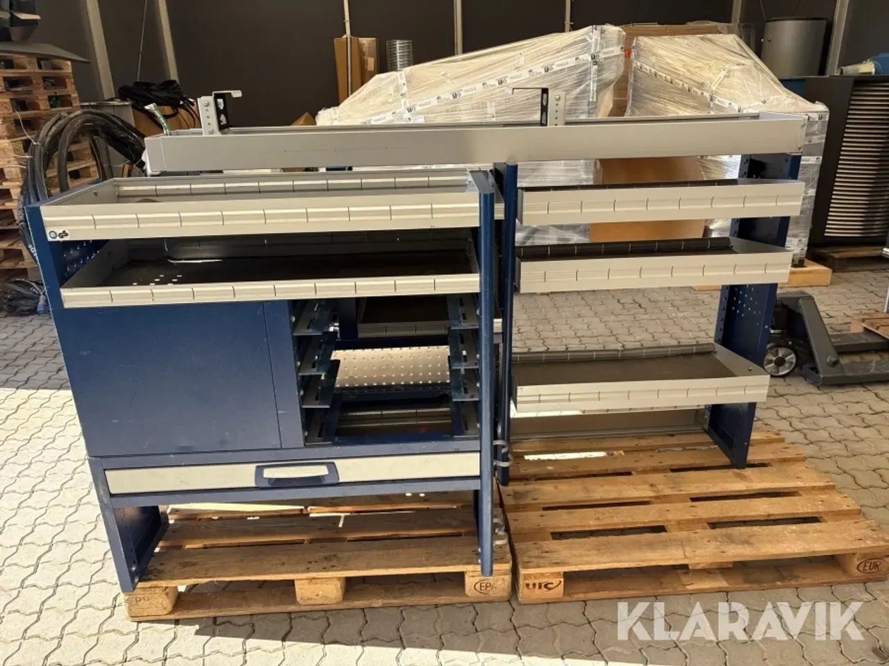 Billede 2 - Reol til varevogn Plastipol Scheu - 2 enheder