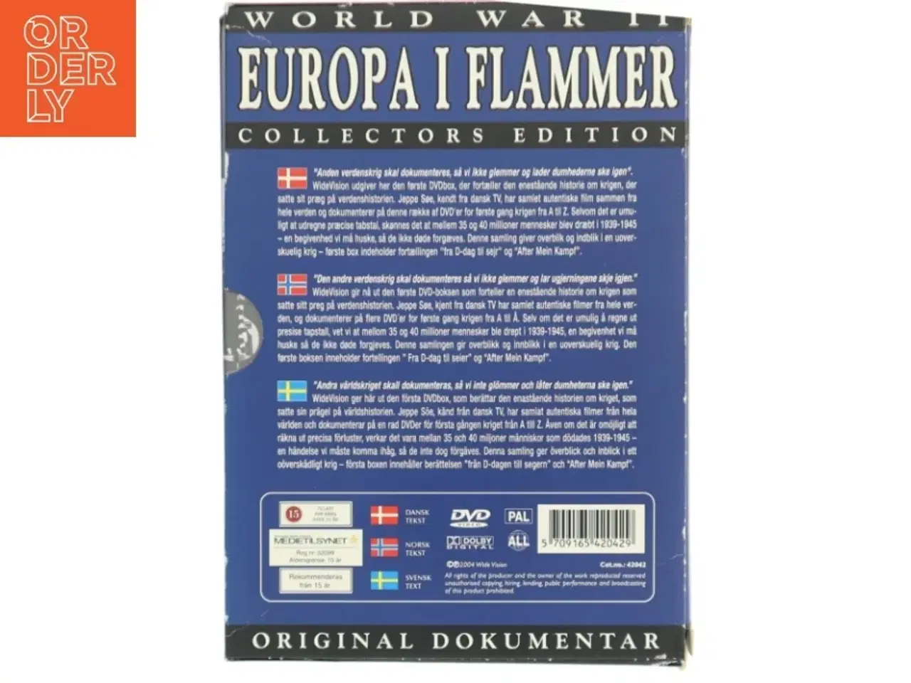 Billede 2 - World War II Europa i Flammer DVD Boxset