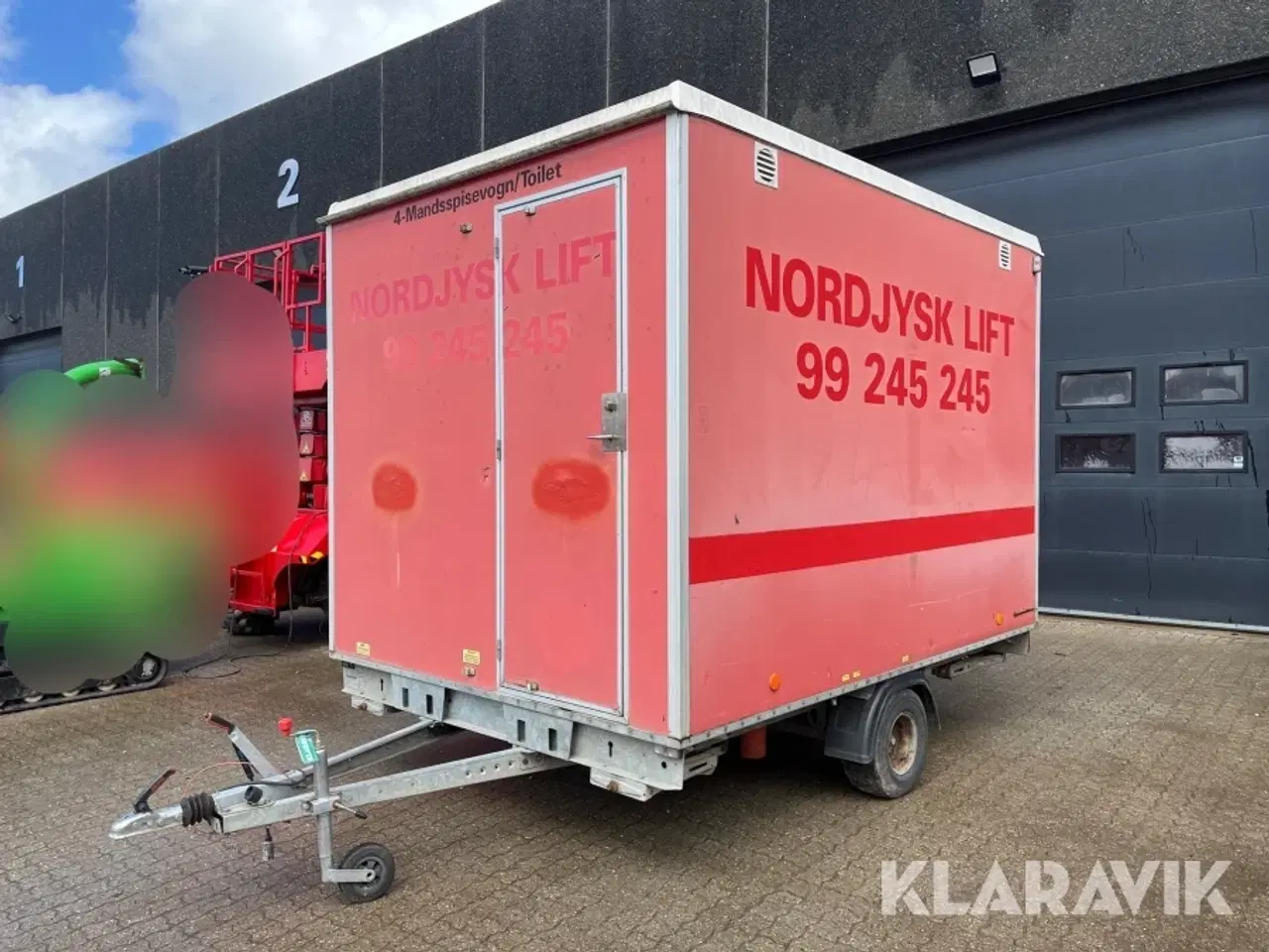 Billede 1 - Personalevogn Scanvogn Be 750 750kg