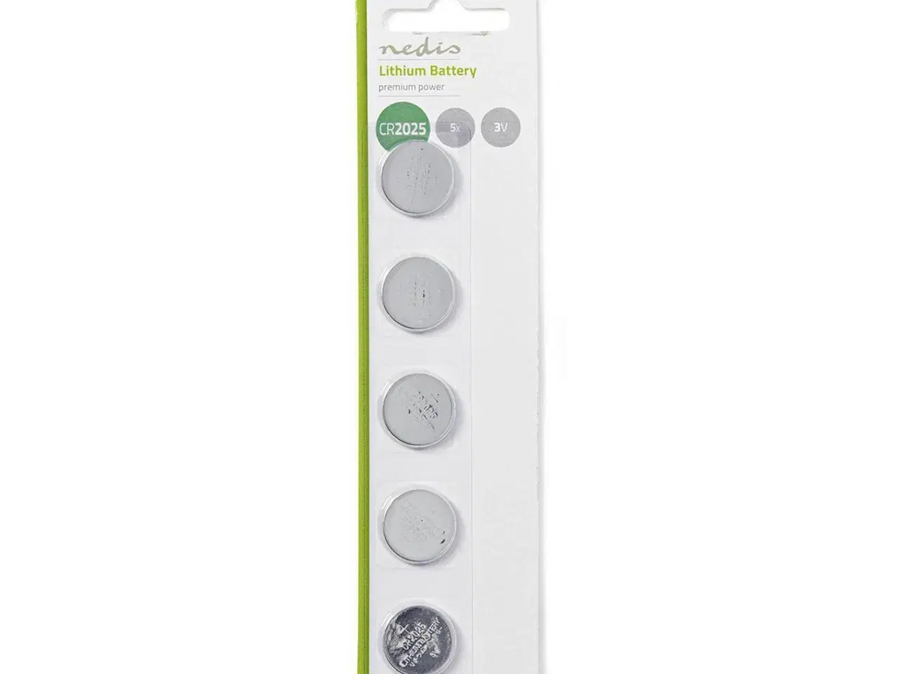 Billede 1 - CR2025 Knap Celle Batteri 5stk pakke
