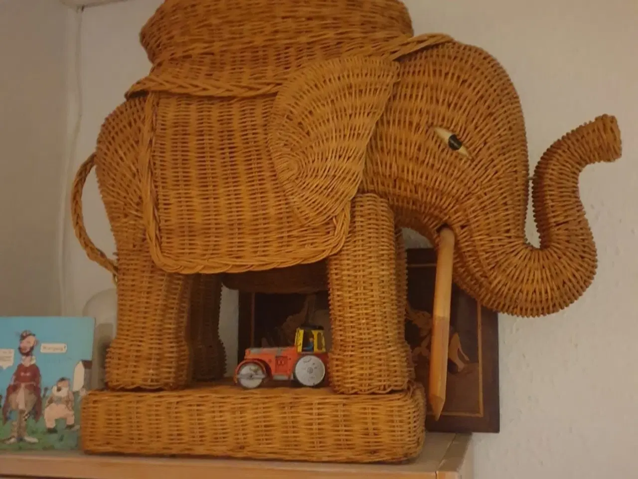 Billede 3 - Elefant flet indretning design 