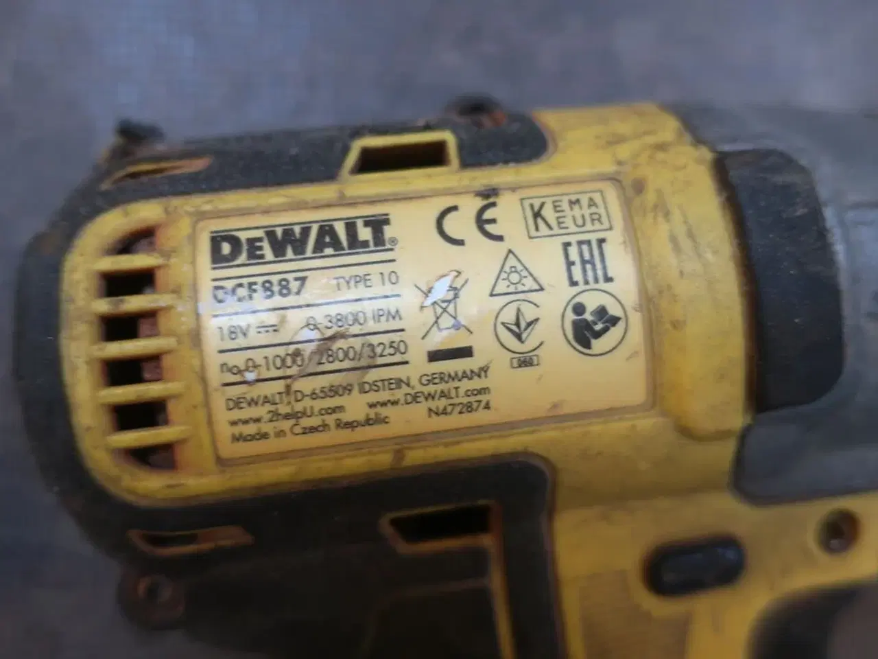 Billede 5 - 5 stk. akku håndværktøj DEWALT